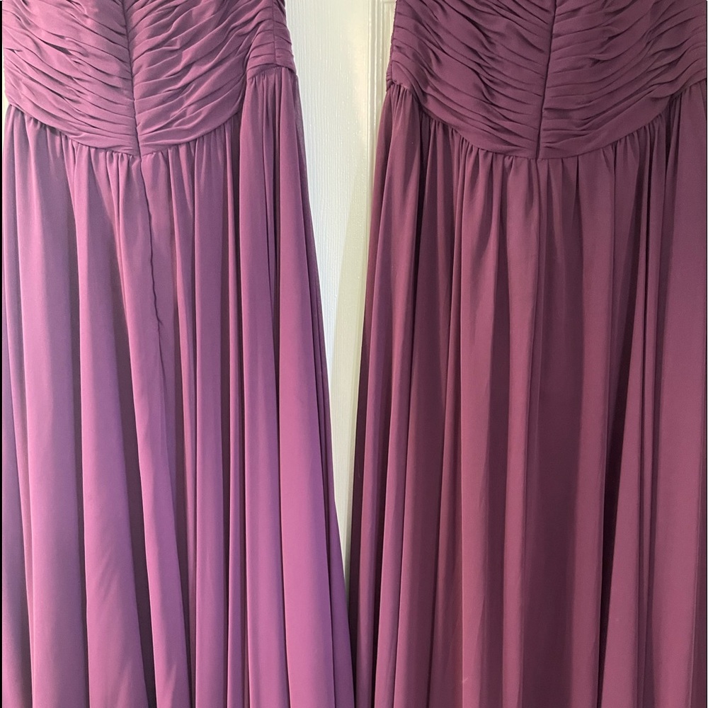 Mori Lee Chiffon Bridesmaids dresses. Size 6 and 10 - Picture 6 of 10